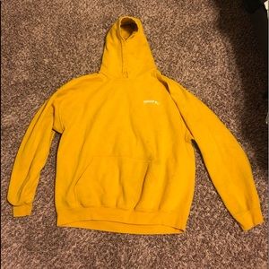 Shadow Hill Yellow Hoodie